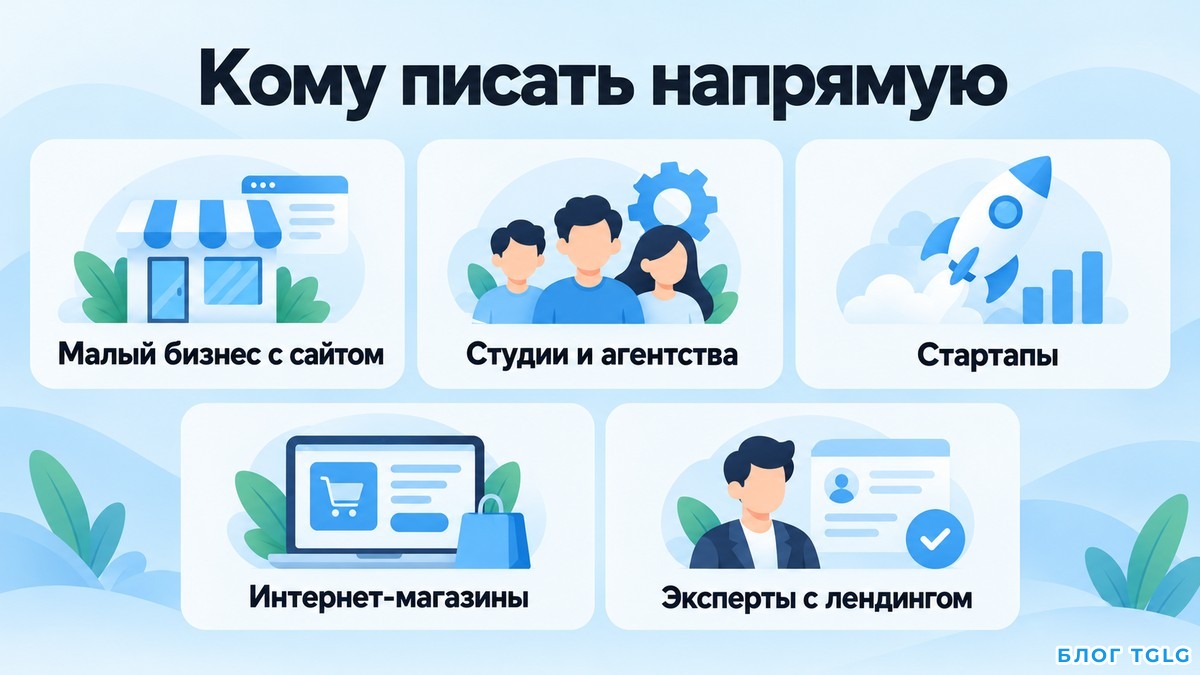 Пять типов заказчиков, которым разработчик может писать напрямую